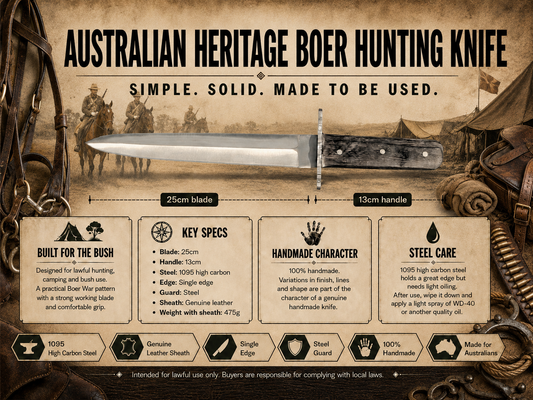 Australian Heritage Boer Hunting Knife