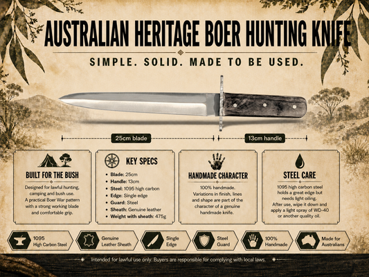 Australian Heritage Boer Hunting Knife