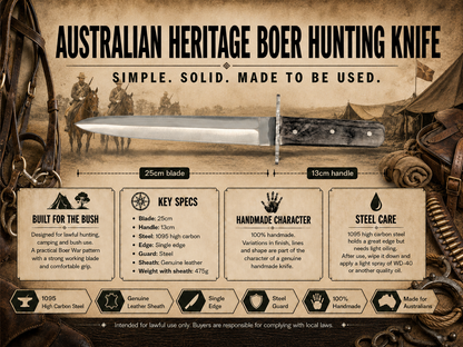 Australian Heritage Boer Hunting Knife
