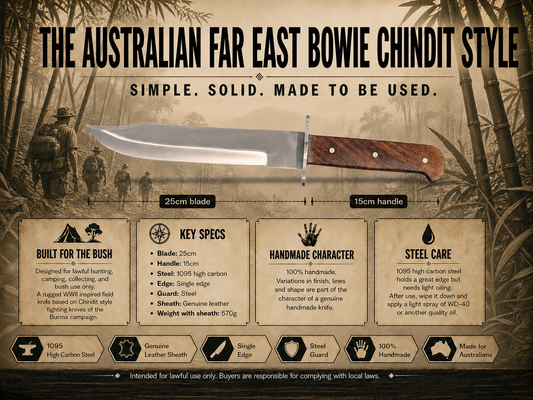 The Australian Far East Bowie Chindit Style