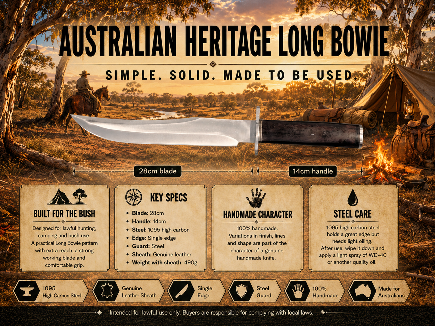 Australian Heritage Long Bowie
