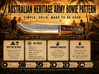 Australian WW2 Army Bowie