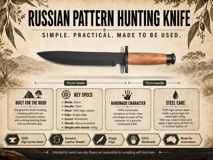 Russian Pattern Hunting Knife