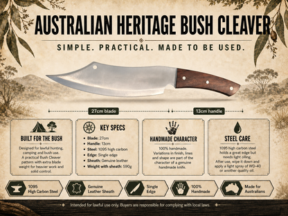 Australian Heritage Bush Cleaver