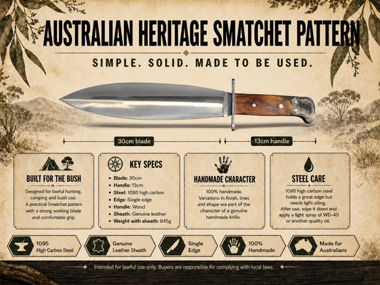 Australian Heritage Smatchet Pattern