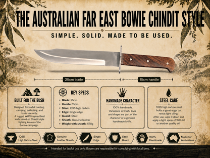 The Australian Far East Bowie Chindit Style