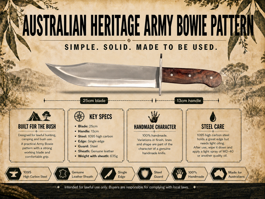 Australian Heritage Army Bowie Pattern